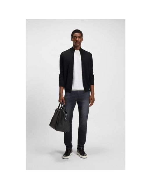 Cardigans HUGO pour homme en coloris Black