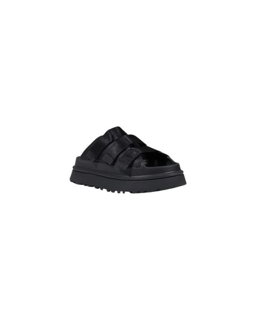 Ugg Black Sliders