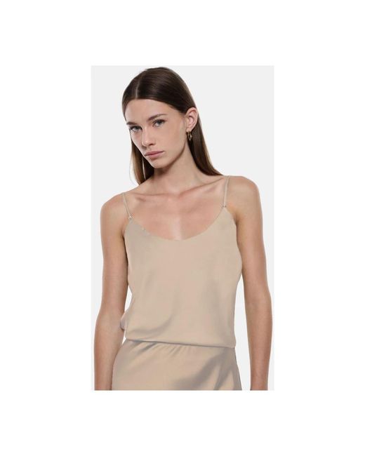 Imperial Natural Ärmelloses Top