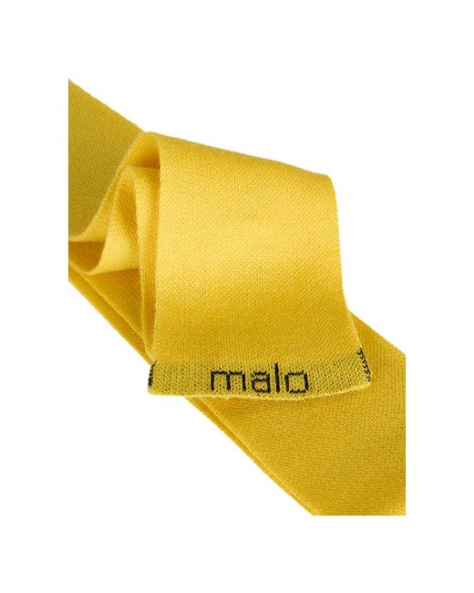 Malo Yellow Winter Scarves