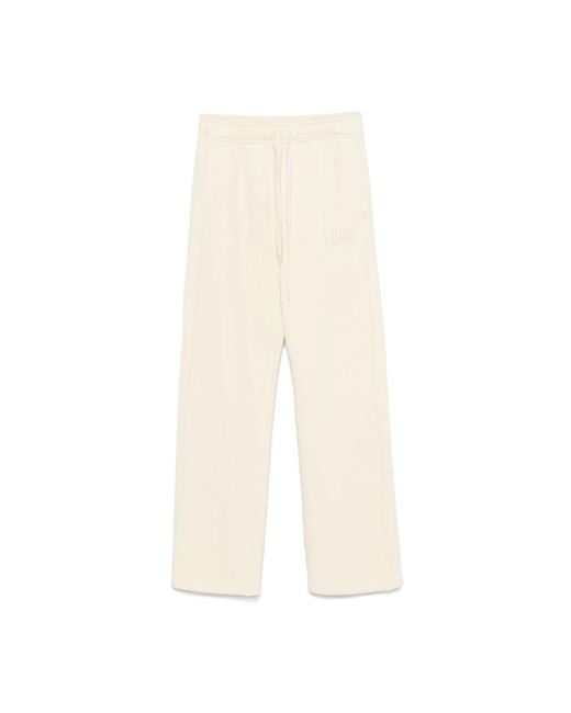 Straight Trousers di Autry in Natural