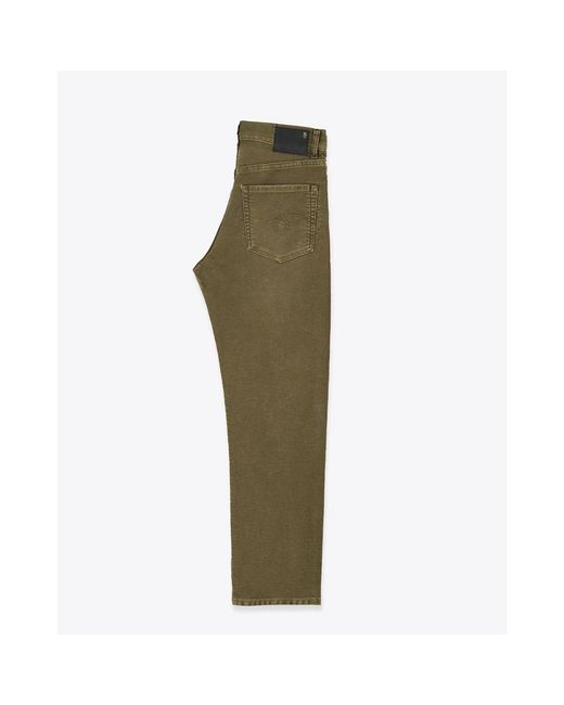 R13 Green Straight Jeans