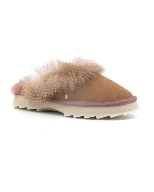 Slippers EMU en coloris Pink