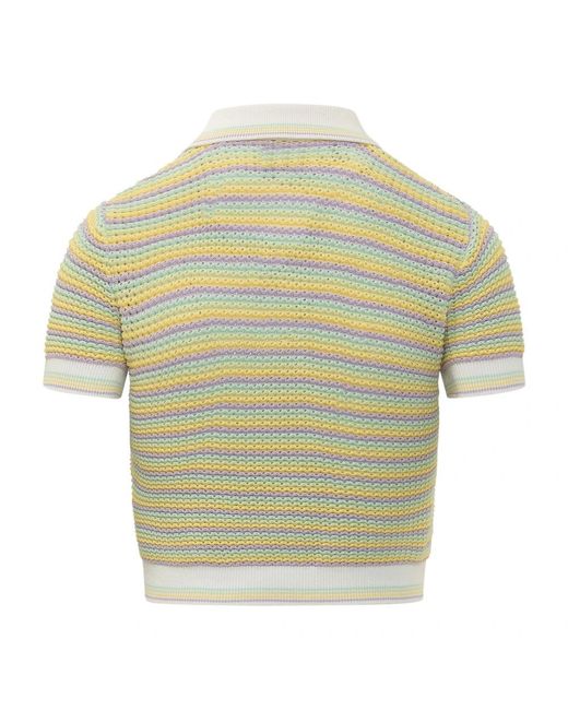 Casablanca Green Round-Neck Knitwear