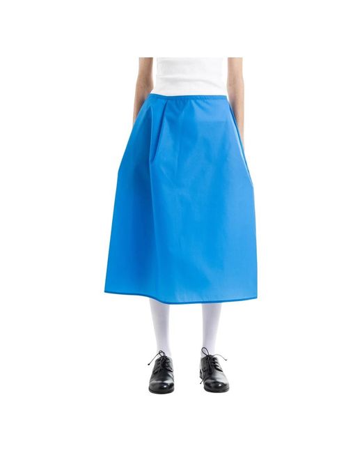 Sofie D'Hoore Blue Suvi Midi Rock