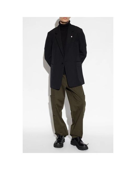 Jil Sander Woll rollkragenpullover in Black für Herren