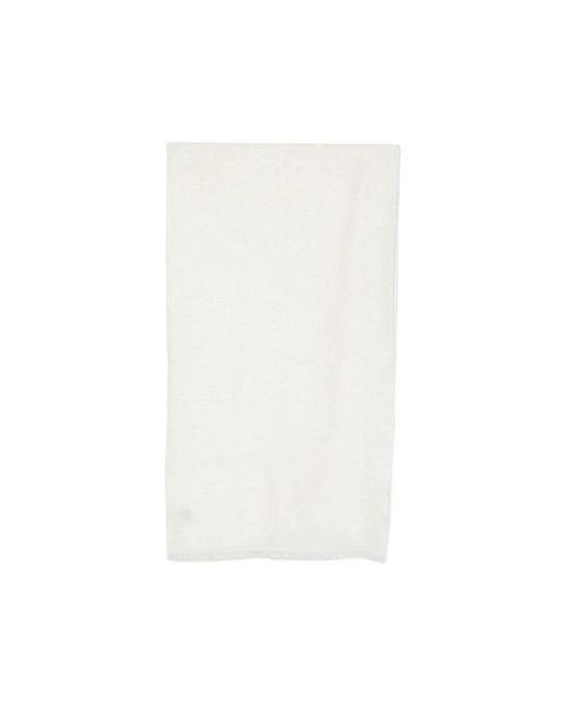 D'Aniello White Winter Scarves
