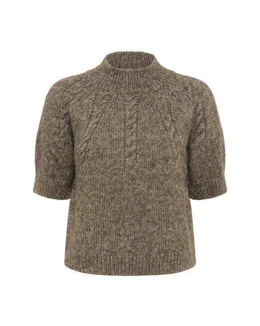 Kaffe Brown Rollkragenpullover