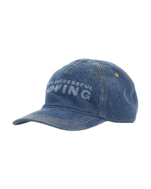DIESEL Blue Hats & Caps