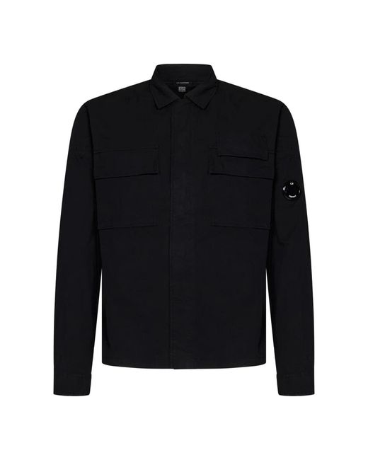 C P Company Black Casual Shirts for men