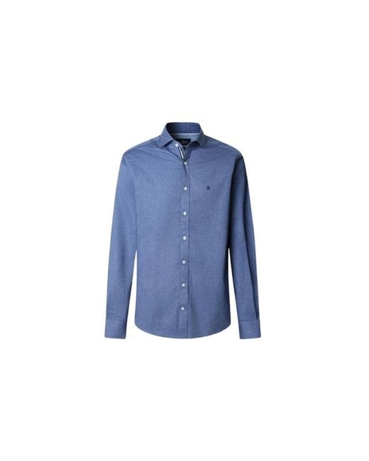 Hackett Blue Casual Shirts for men