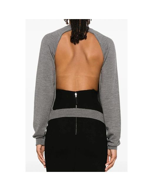 Moschino Gray Cardigans