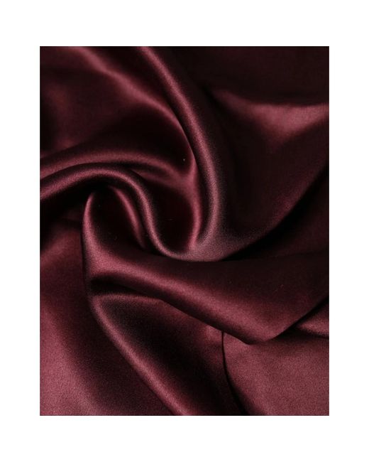 Dolce & Gabbana Red Silk Scarves for men