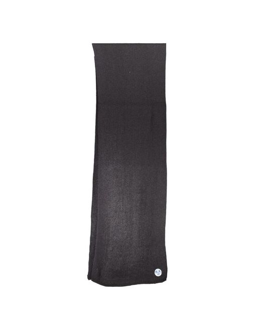 North Sails Black Winter Scarves for men