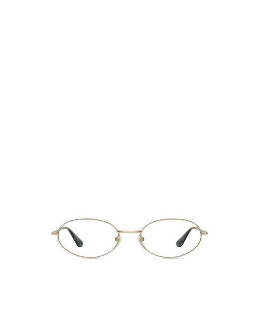 Gigi Studios White Glasses