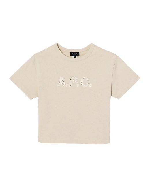 A.P.C. Natural T-Shirts