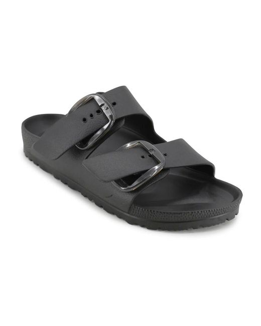 Birkenstock Black Sliders