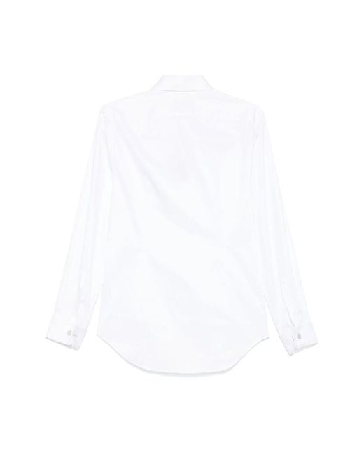 Formal Shirts Corneliani de hombre de color White