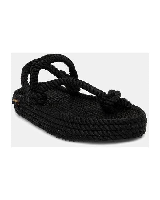 Flat Sandals Bohonomad en coloris Black