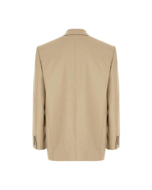 Saint Laurent Natural Blazers