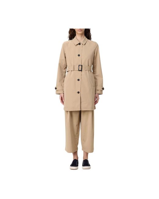 Save The Duck Natural Trench Coats