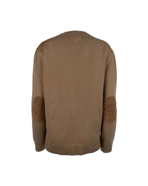 Prada V-Hals Trui in het Brown