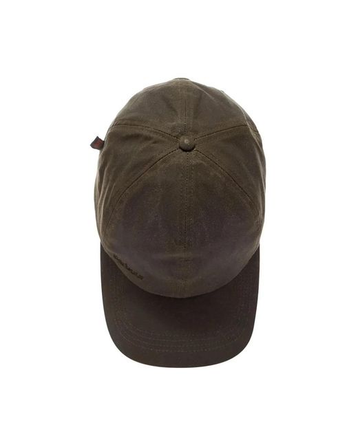 Barbour Black Caps for men