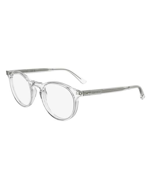 Calvin Klein Metallic Glasses