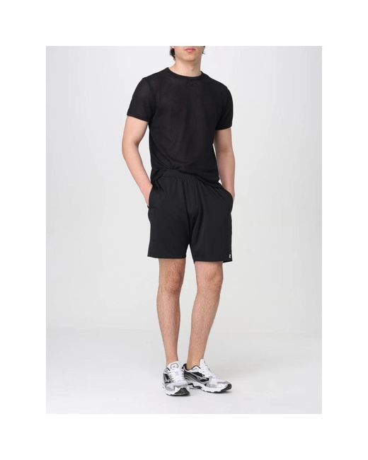 Courreges Zwarte Performance Fit Atletische Shorts in het Black voor heren