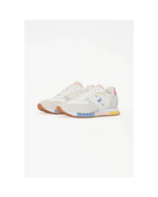 Blauer White Sneakers
