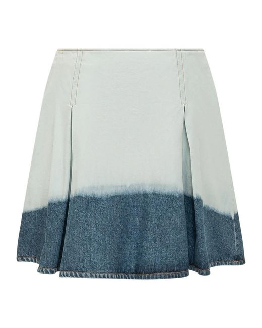 Marni Blue Denim Skirts