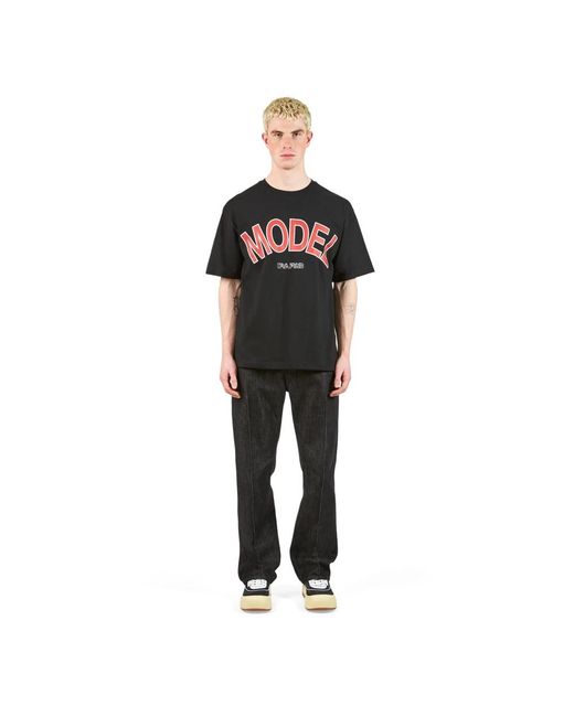 Philippe Model Black T-Shirts for men