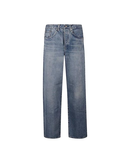 Edwin Blue Straight Jeans for men