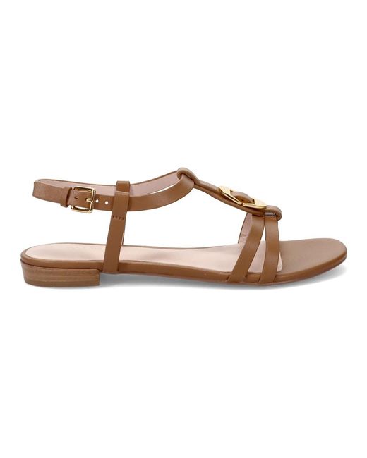 Coccinelle Brown Flat Sandals