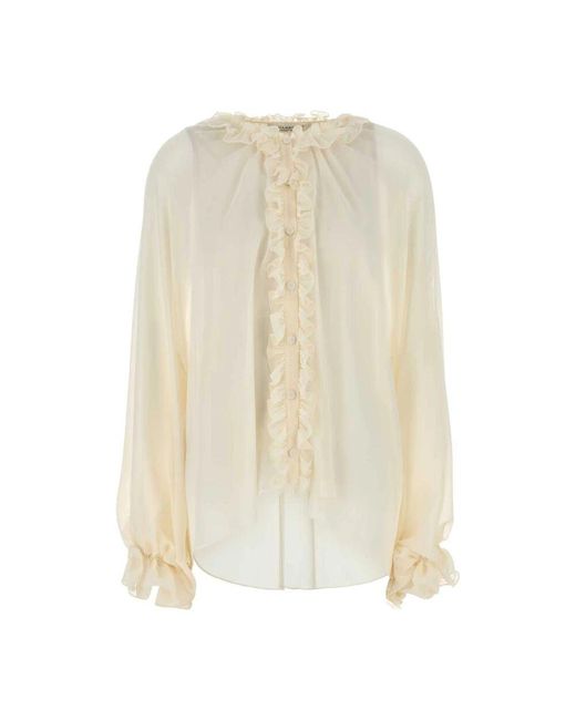 Philosophy Di Lorenzo Serafini Natural Blouses