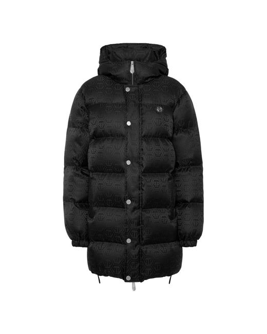 Down Jackets Philipp Plein en coloris Black