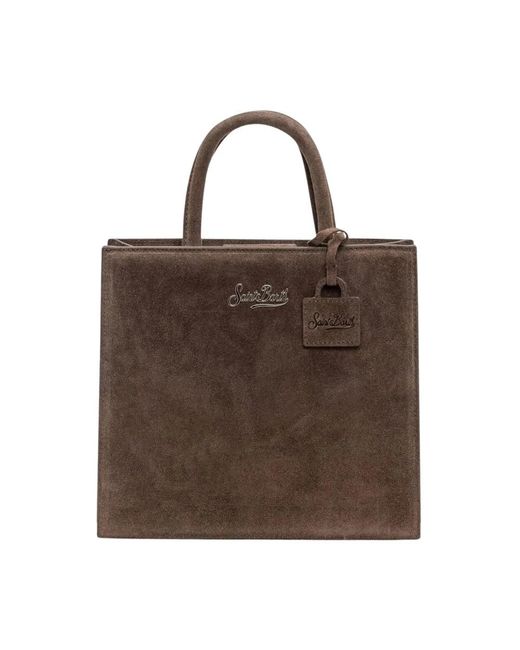 Mc2 Saint Barth Shop Bag Mini in het Brown