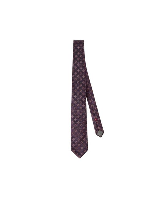 Ties di Brunello Cucinelli in Purple da Uomo