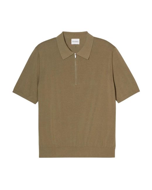 Closed Green Polo Shirts for men
