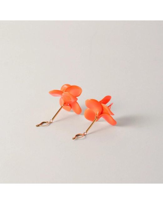 Earrings Malababa de color Orange
