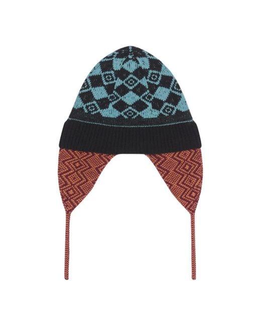 Beanies di Dries Van Noten in Blue da Uomo
