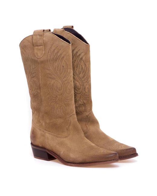 Felmini Brown High Boots
