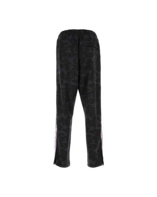 A Bathing Ape Black Sweatpants for men