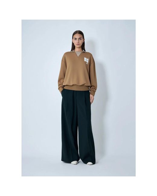 Lacoste Black Wide Trousers