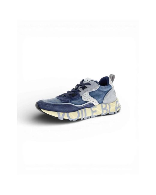 Voile Blanche Blue Sneakers for men