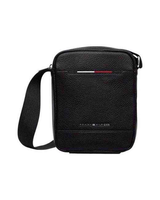 Tommy Hilfiger Messenger Bags in het Black voor heren