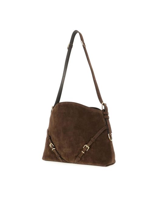 Givenchy Voyou Medium Schoudertas in het Brown