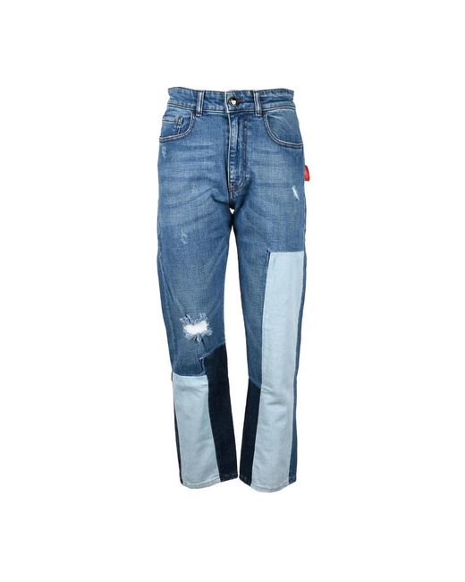 Semicouture Blue Slim Fit Jeans
