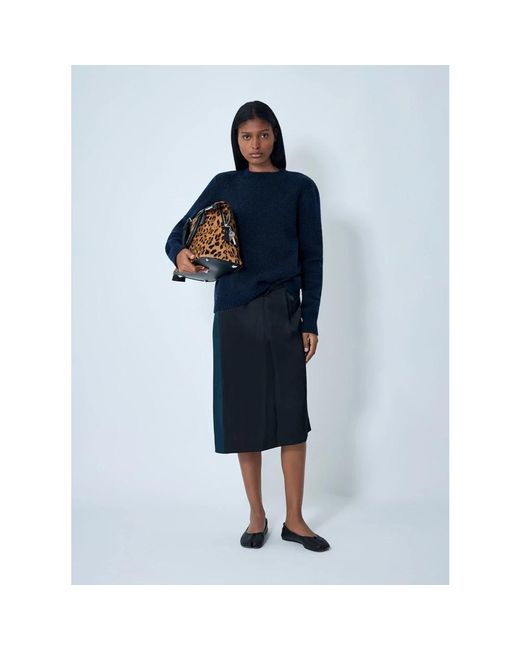 Maison Margiela Blue Round-Neck Knitwear