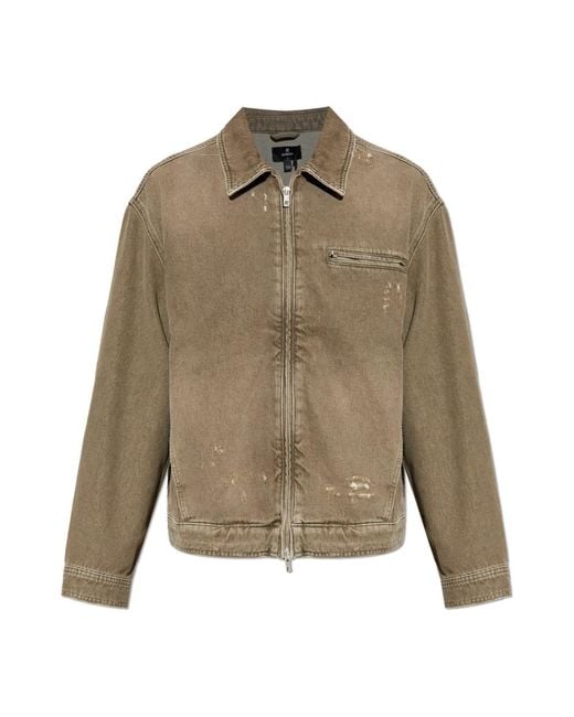 Denim Jackets Represent pour homme en coloris Green